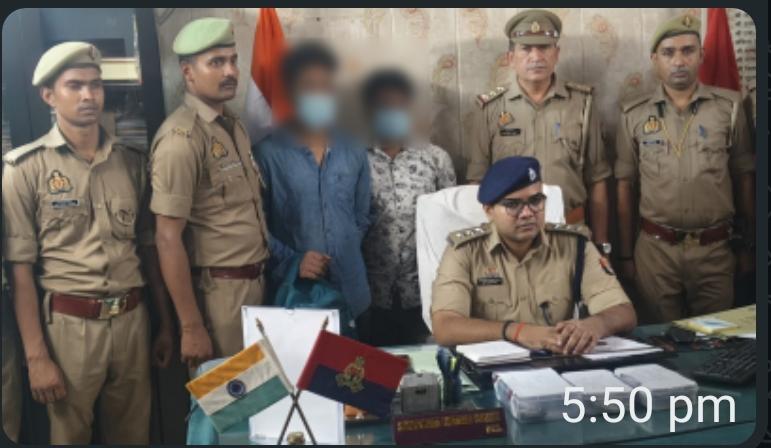 टीजीटी में दूसरे के स्थान पर परीक्षा देने वाले दो अभियुक्तों को पुलिस ने किया गिरफ्ता