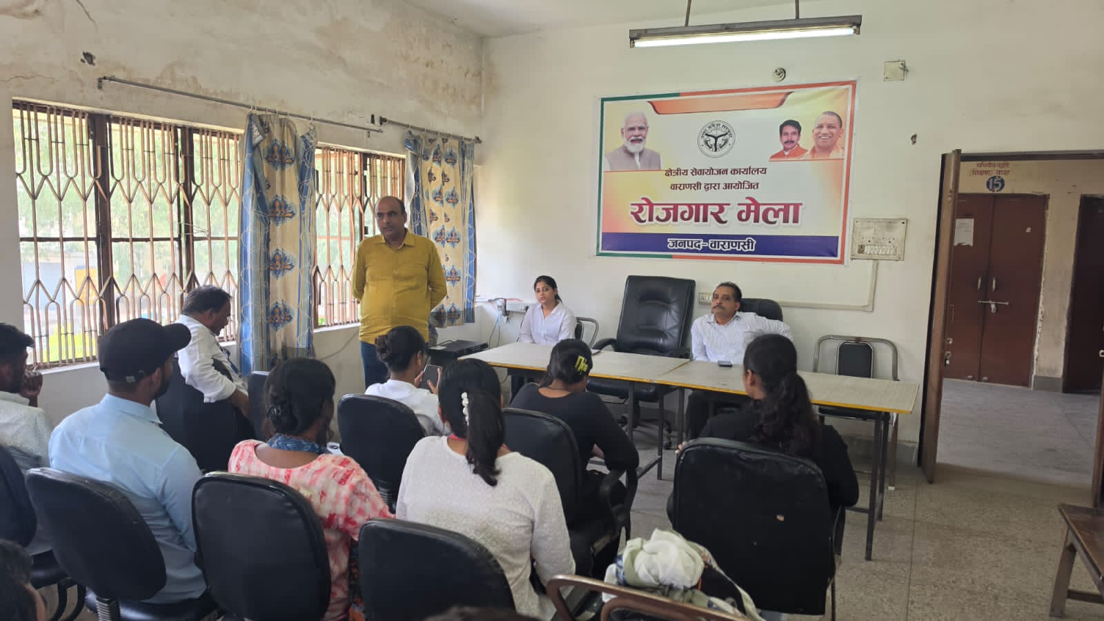 रोजगार मेले में 22 अभ्यर्थियों को मिली‌ नौकरी 