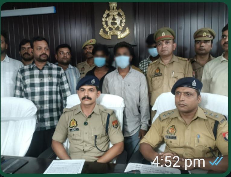 चौक पुलिस ने बेनिया में हुई हत्या का 24 घण्टे में पर्दाफाश कर चार अभियुक्तों को किया गिरफ्तार 