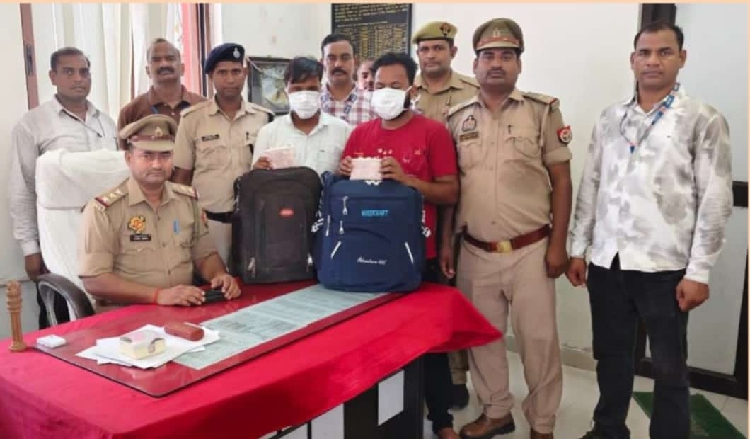 रेलवे स्टेशन पर अवैध शराब तस्करी का भंडाफोड़,दो आरोपी दबोचे गए