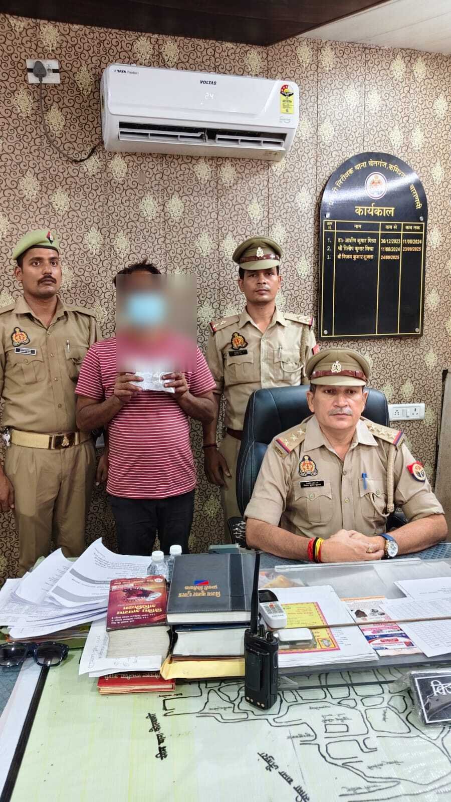 हत्या के प्रयास के अभियुक्त को‌ चेतगंज पुलिस ने किया गिरफ्तार 