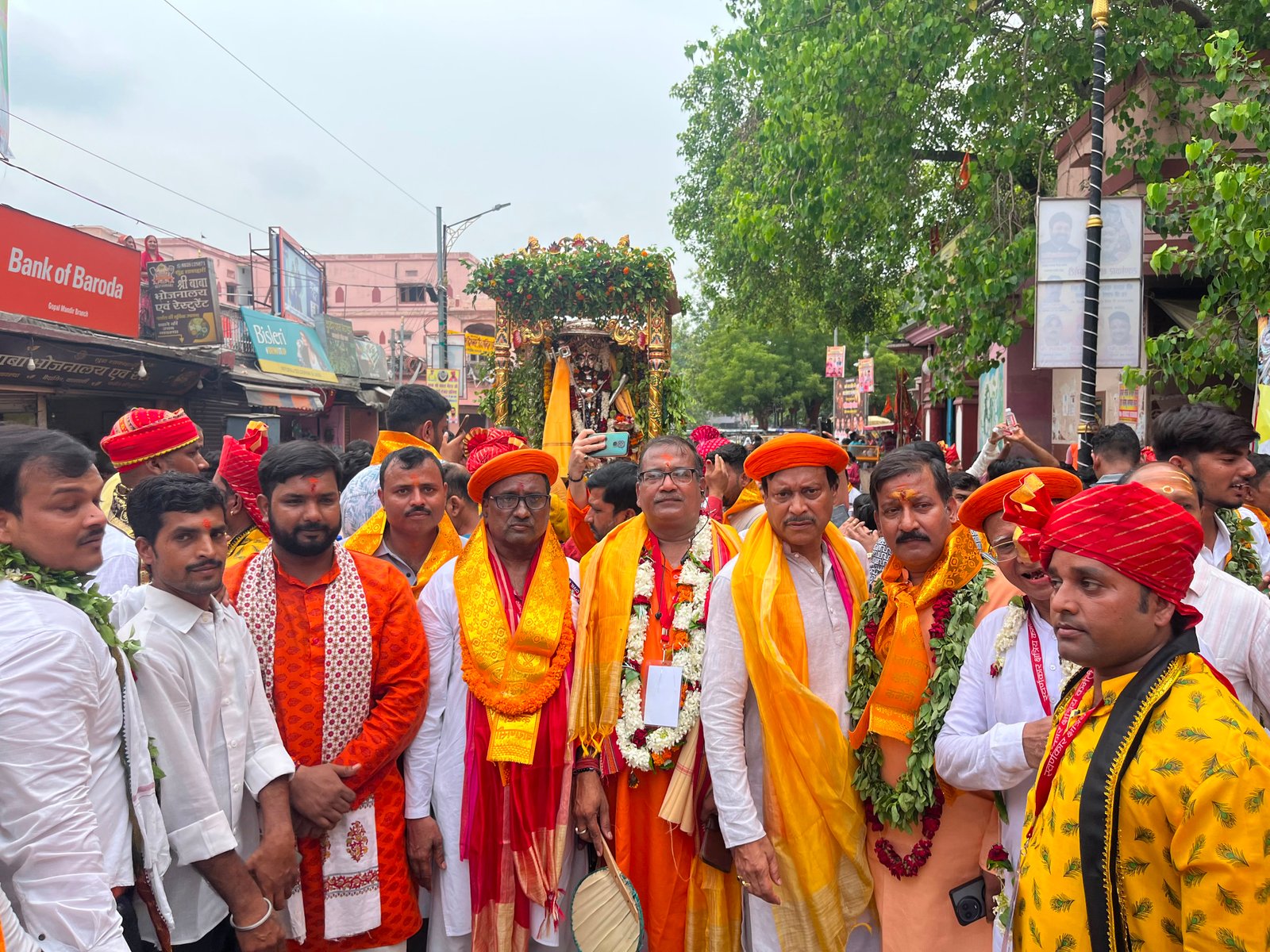 स्वर्णकार क्षत्रिय कमेटी द्वारा निकाली गई बाबा काल भैरव की072 वीं भव्य शोभायात्रा 